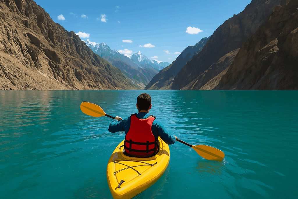 Attabad Lake Kayaking